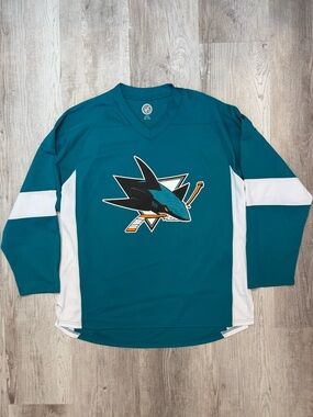 NHL San Jose Sharks Hockey Jersey Men’s size XXL 2 X official Licensed